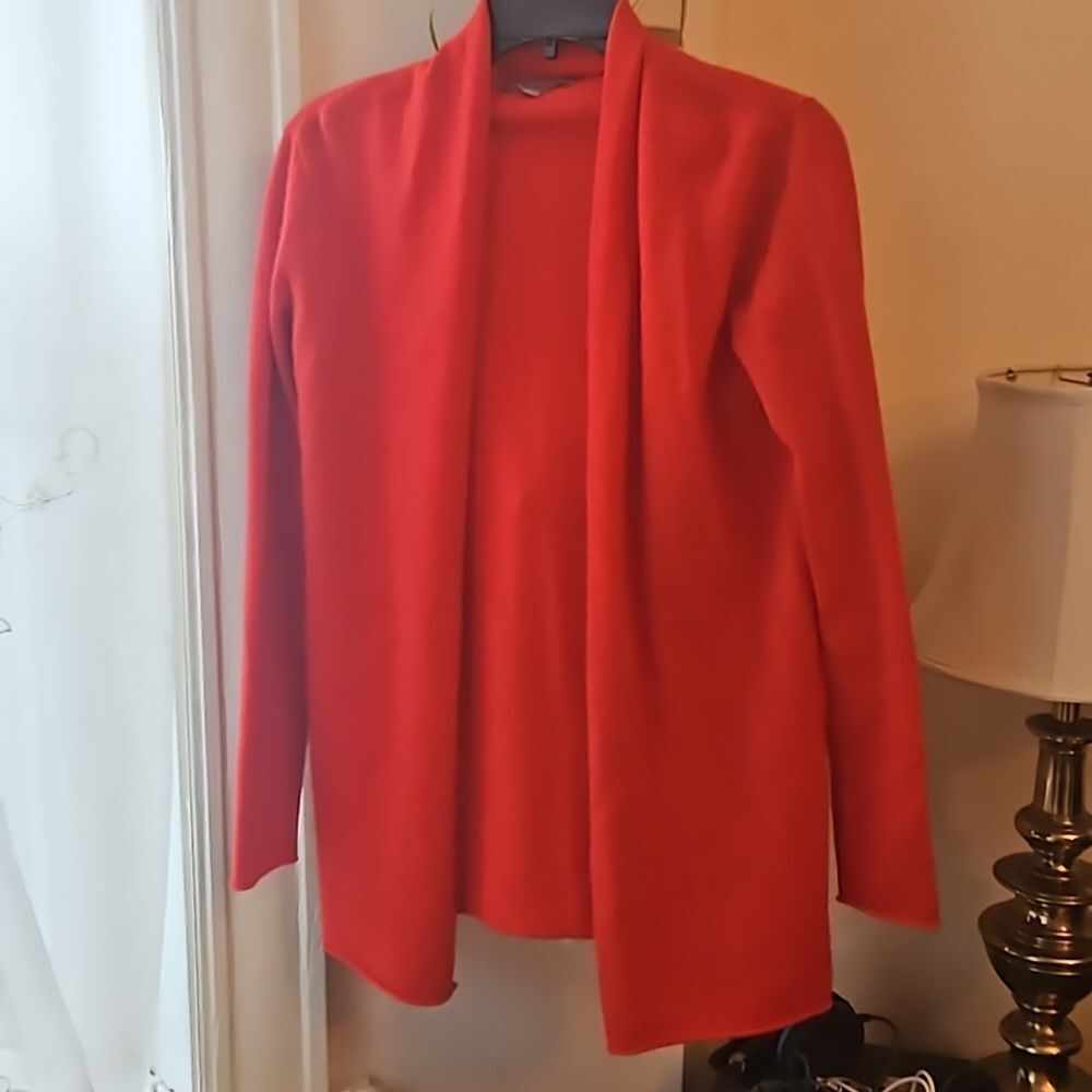 Neiman Marcus 100% Cashmere Open Cardigan small open front - Picture 4 of 15